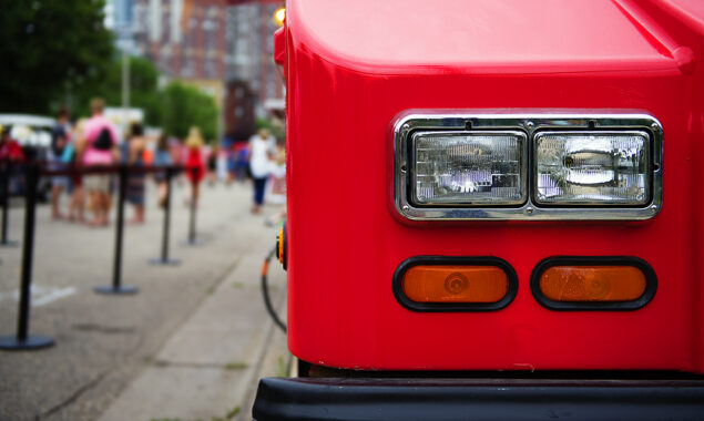New red bus appears on London streets